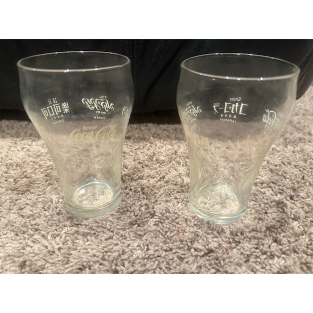 Coca-Cola Collectible Glasses Enjoy Coca-Cola in‎ Different Languages